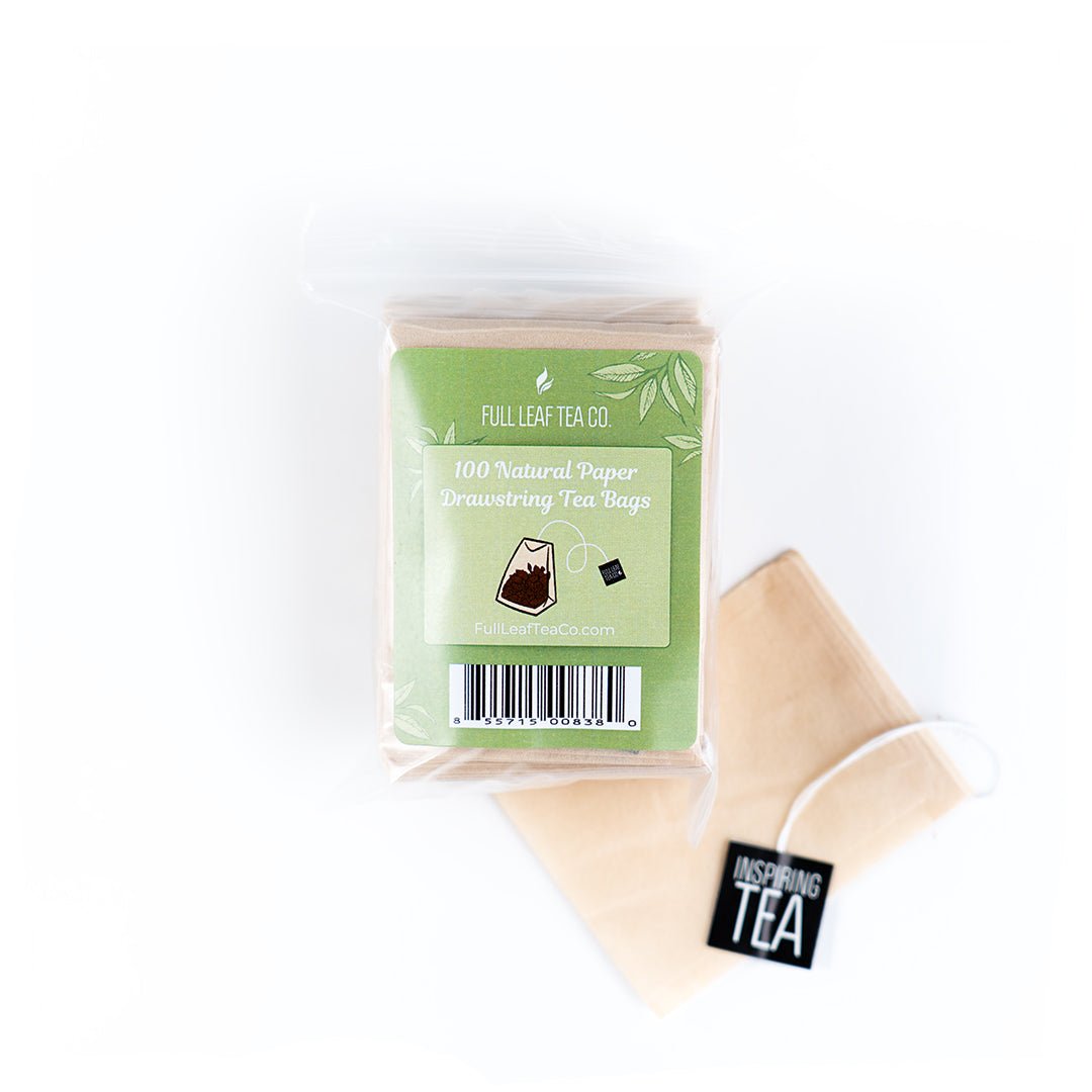 Natural Paper Drawstring Tea Bags