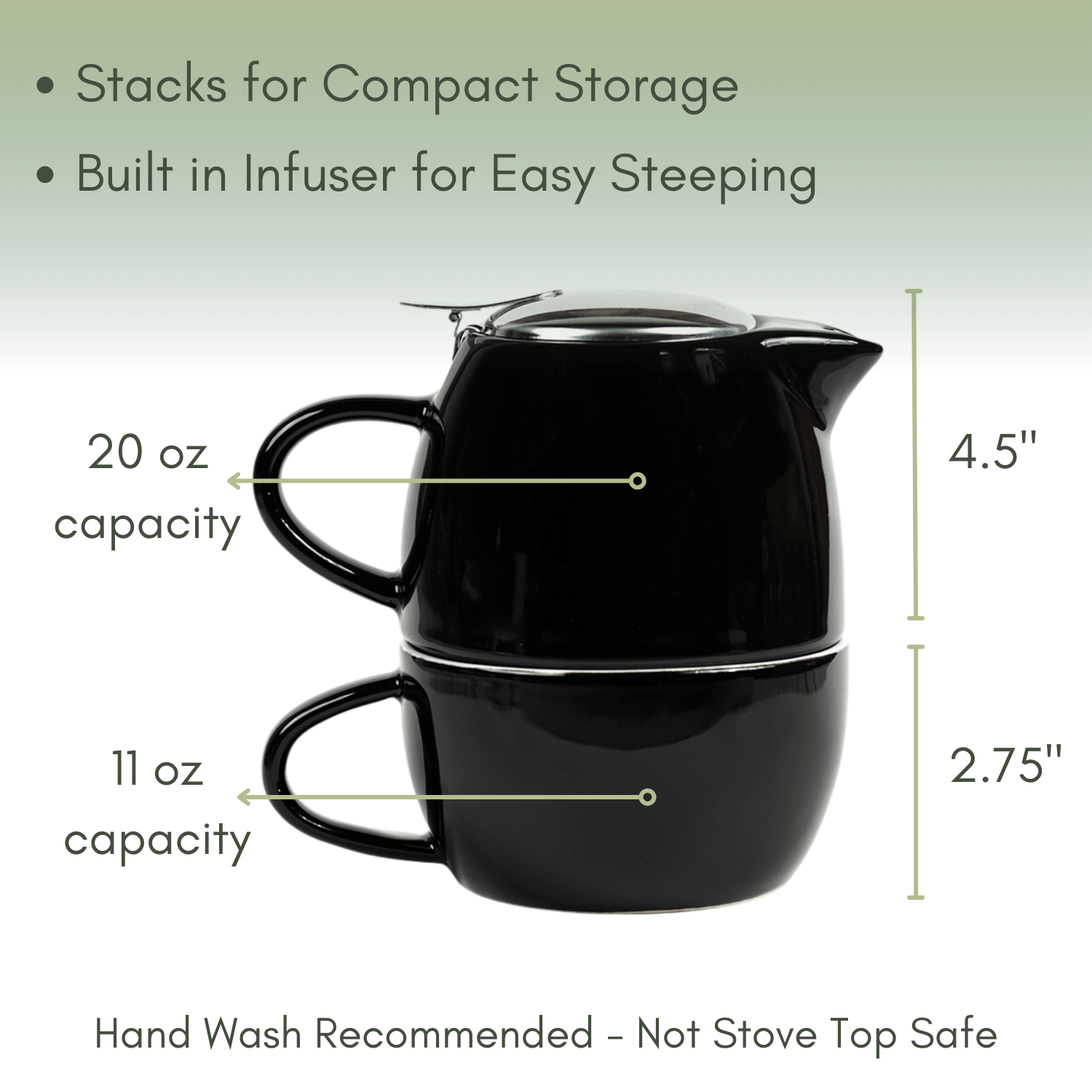 All In One - Ceramic Tea Set