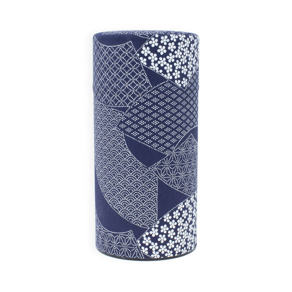 Japanese Tea Canister - Blue