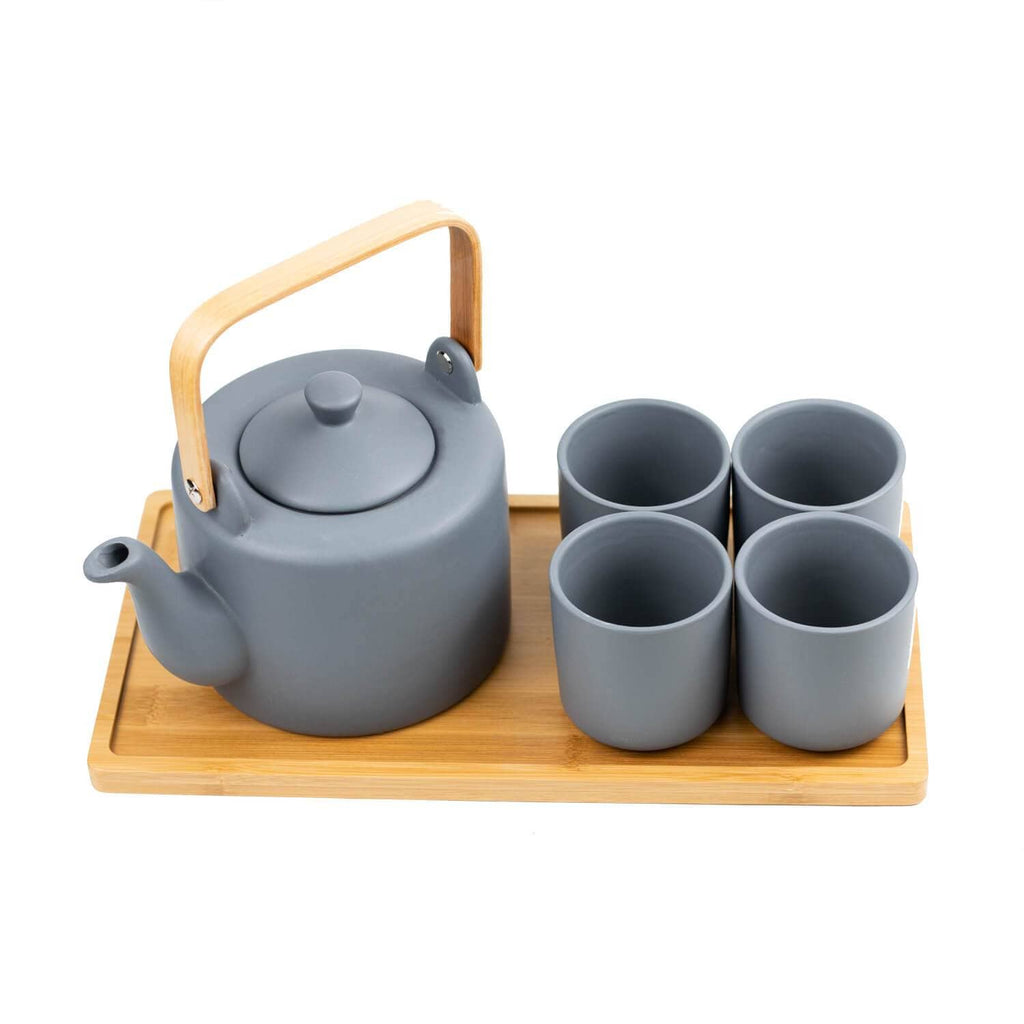 Ceramic Tea Set For 4