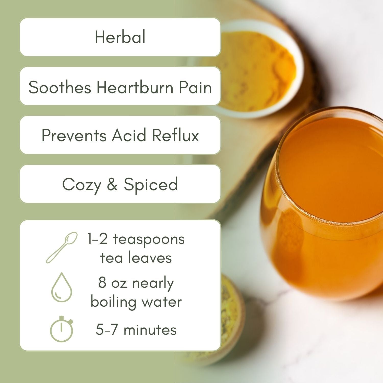 Organic Heartburn Relief Tea