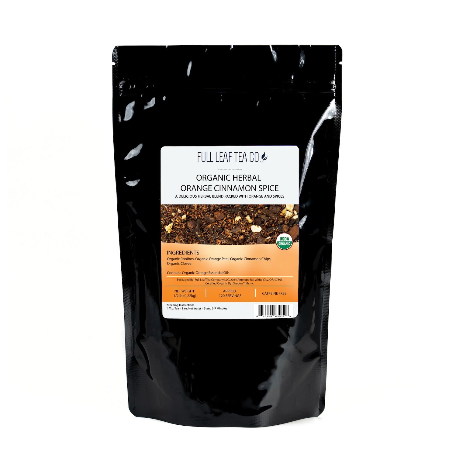 Organic Herbal Orange Cinnamon Spice