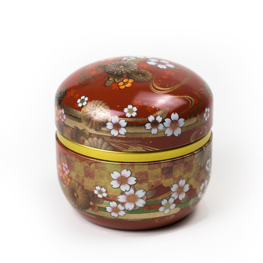 Decorative Japanese Matcha Tins