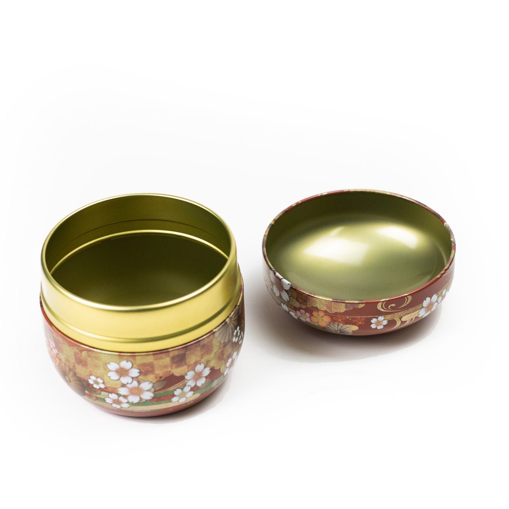 Decorative Japanese Matcha Tins
