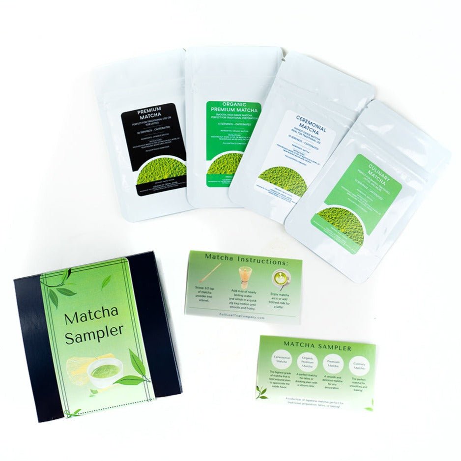 Matcha Sampler