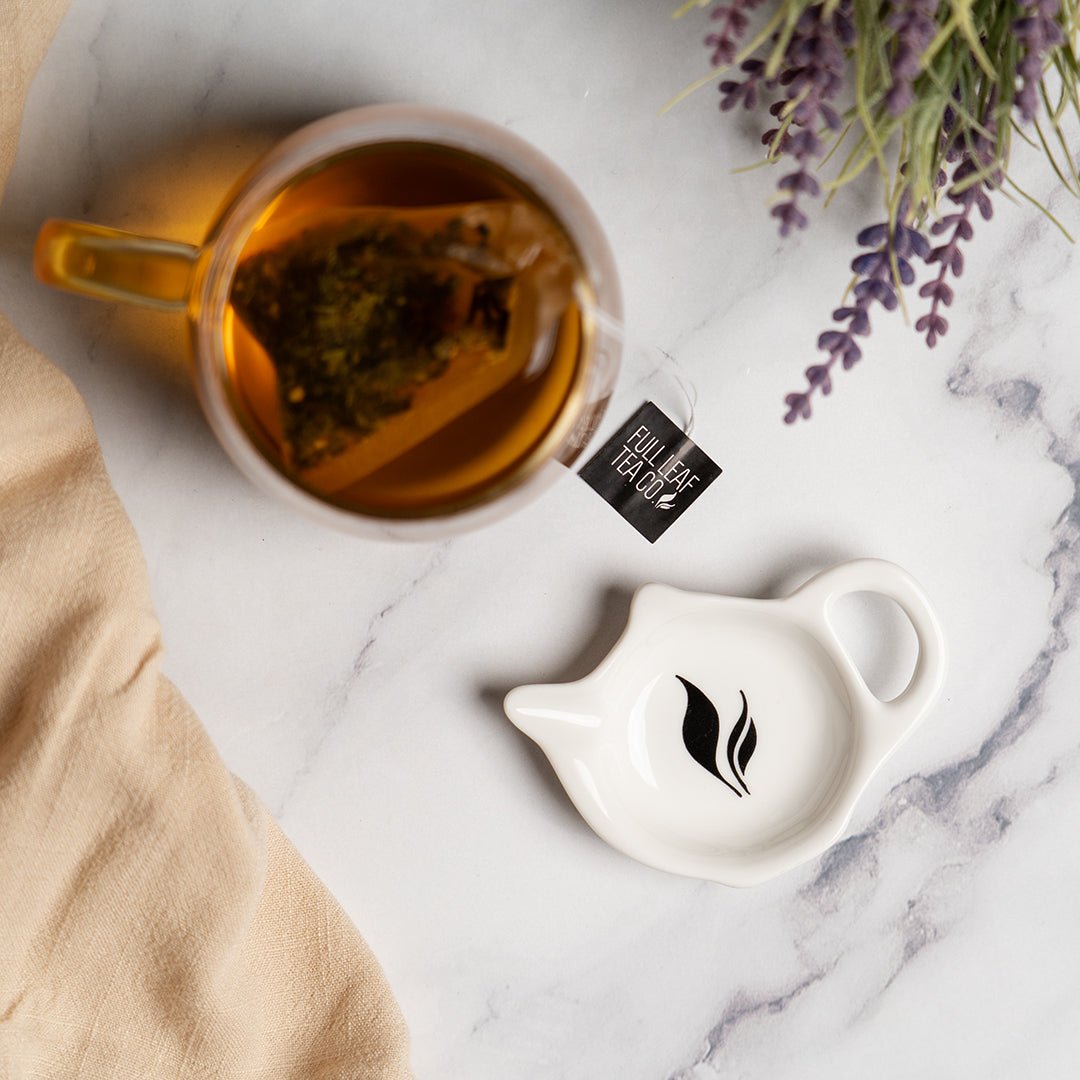Ceramic Tea Bag & Spoon Rest