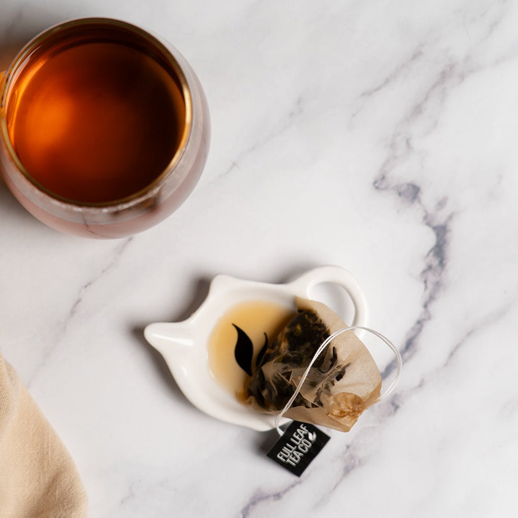 Ceramic Tea Bag & Spoon Rest
