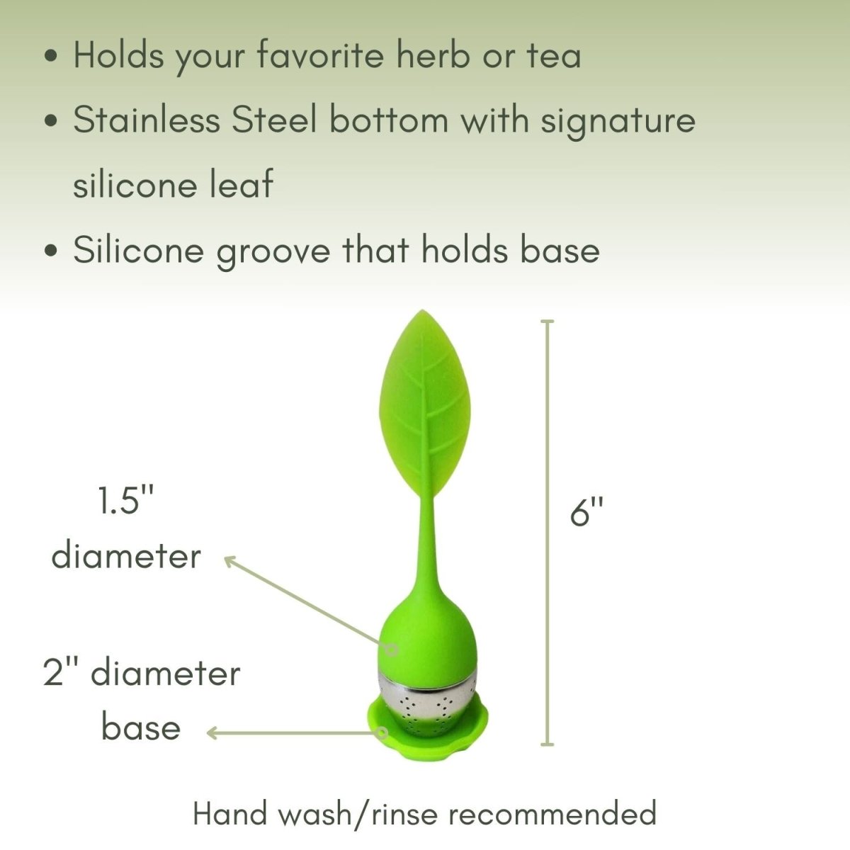 Full Leaf Leaf Infuser - Green