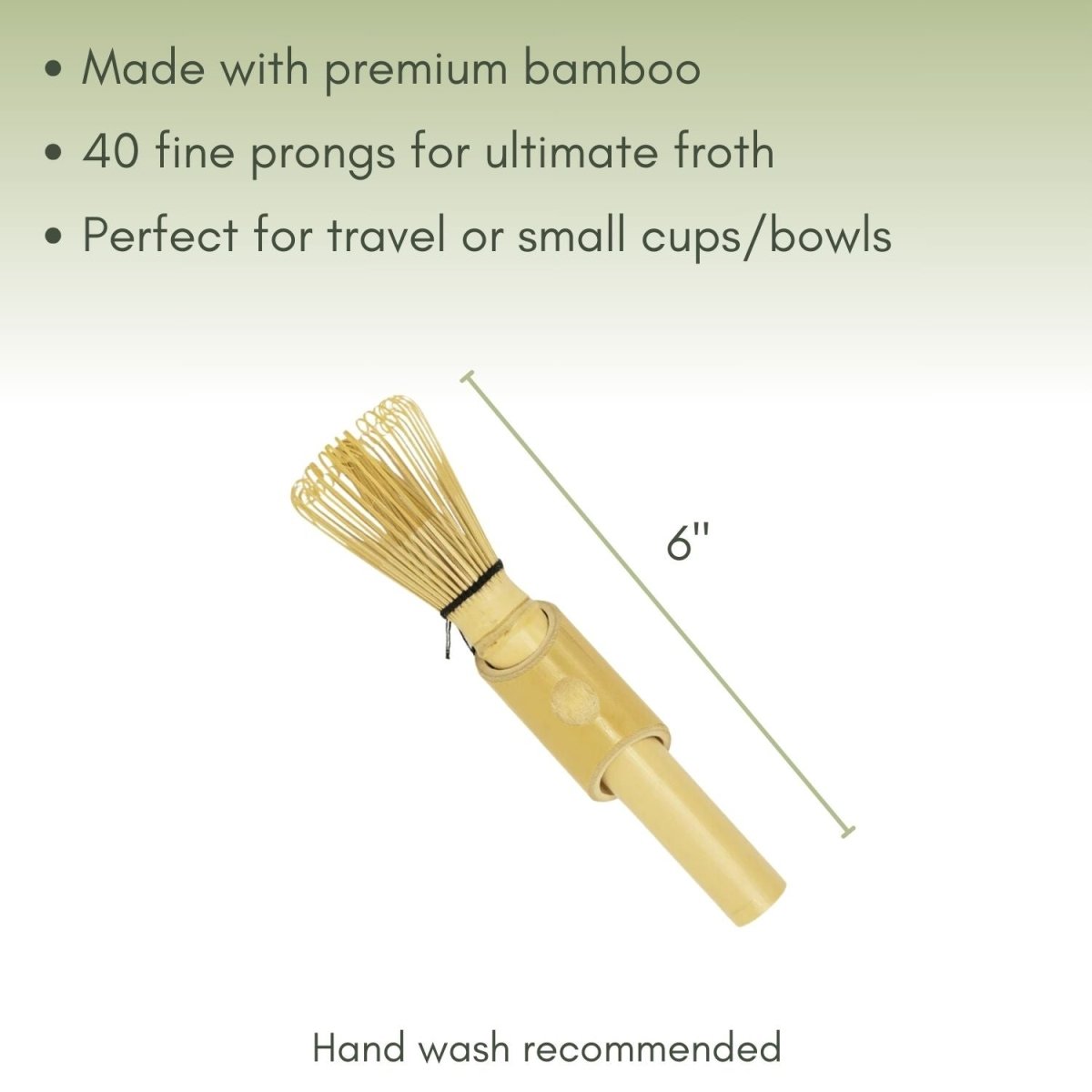 Mini Matcha Bamboo Whisk