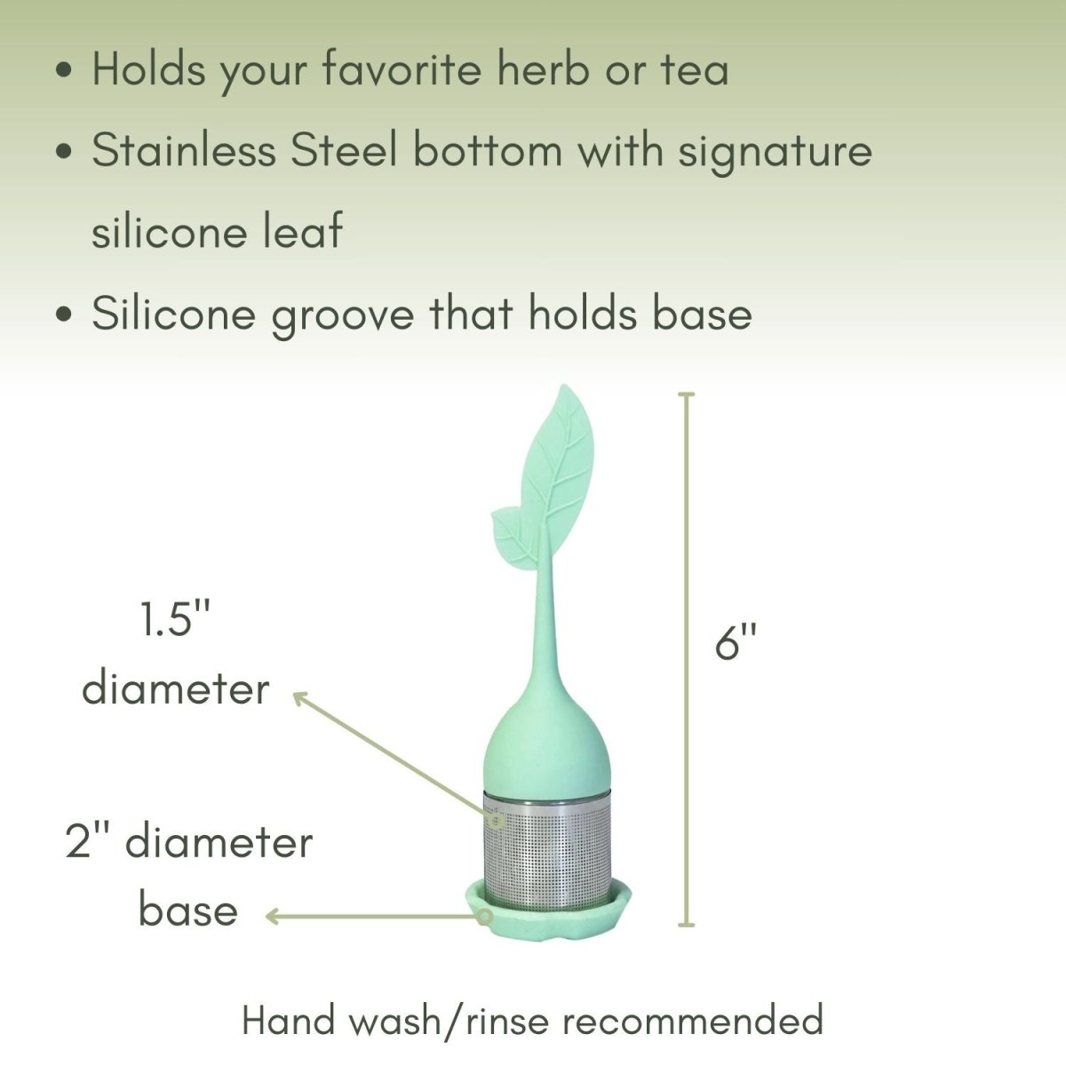 Full Leaf Signature Leaf Infuser - Mint